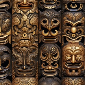 Tonga & Himalayan Masks