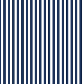 Nautical Stripe -Light Navy