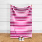 Barbie Pink horizontal stripes