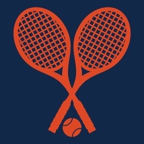 Tennis, Tennis Player, High School Tennis, College Tennis, Girls Tennis, Boys Tennis, Mens Tennis, School Spirit, Blue & Orange 