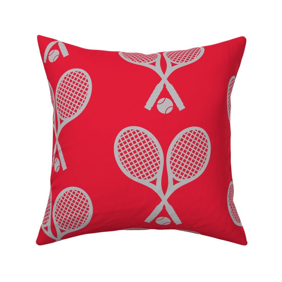 Tennis, Tennis Player, High School Tennis, College Tennis, Girls Tennis, Boys Tennis, Mens Tennis, School Spirit, Scarlet Red & Gray