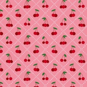 Cherries and Polka Dots