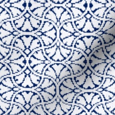 AMBUDA INDIGO  ikat small