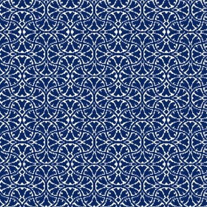 AMBUDA INDIGO   ikat neg small