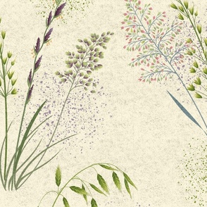 Wild Grasses & Pollen-Cream-XL
