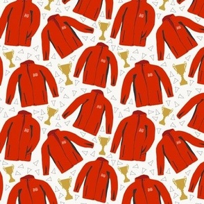 Those elusive red jackets, small scale