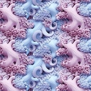 Pastel Serenity: Milky Octopus Home Decor Elegance