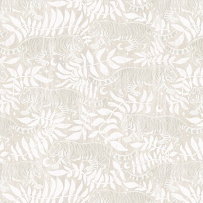 Tigers - large - beige neutral 