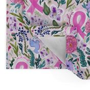 Pink Ribbon, Breast Cancer, Blue, Hummingbird, Pink, Purple, Green, Cancer, floral, flowers,  by JG_Anchor_Designs, #pink #breastcancer #cancer #hummingbird #blue #floral #flowers
