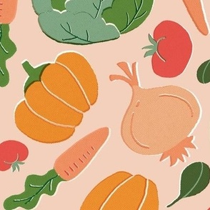 vegetable fruit vintage kitchen wheat tomato brown light background large scale