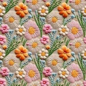 Embroidered Flowers-4
