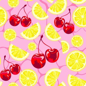 Pink Cherry Lemonade