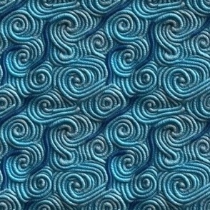 Embroidered Waves-3