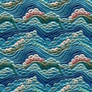Embroidered Waves-7