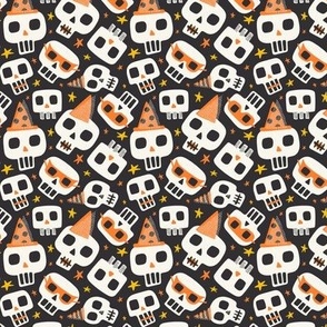 Krania Mania - Halloween Skulls Black Small