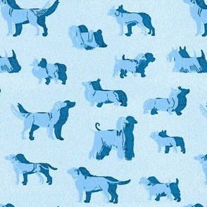 Mod Dogs, Blue Suede Shoes, Hounds, Corgis, Beagles, Terriers, and Friends