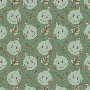 Grinch Inspired Retro Green Sage