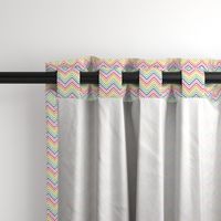 live free : love life chevron rainbow