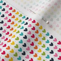 live free : love life rainbow hearts - trending popular fabric!