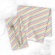 live free : love life rainbow hearts - trending popular fabric!