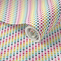 live free : love life rainbow hearts - trending popular fabric!