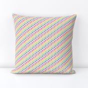 live free : love life rainbow hearts - trending popular fabric!