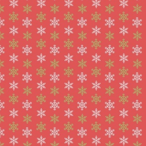 snowflakes red and green-01