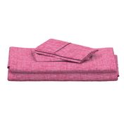 Woven Linen Texture in Shades of Bubblegum Pink