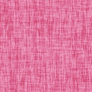 Woven Linen Texture in Shades of Bubblegum Pink