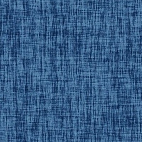 Woven Linen Texture in Shades of Aegean Blue
