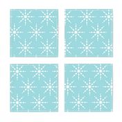 snowflakes blue LG - christmas wish collection