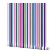 Wallpaper, Duvet, Rainbow, Pastel, Stripe, Stripes, Striped, Pink, Purple, Green, Blue, Aqua, Kids, Girls, Children, Bright, JG_Anchor_Designs, Stripes, Striped #stripes #pastel #rainbow #girls #wallpaper #duvet #tablecloth