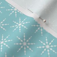 snowflakes blue MED - christmas wish collection