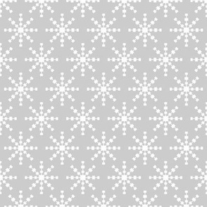 snowflakes grey MED - christmas wish collection