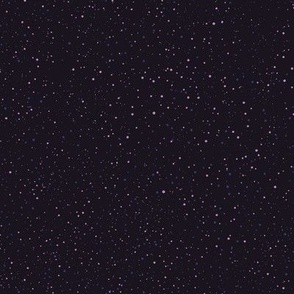 Midnight Wicca sky, nighttime purple starlight pattern