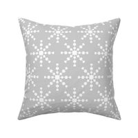 snowflakes grey LG - christmas wish collection