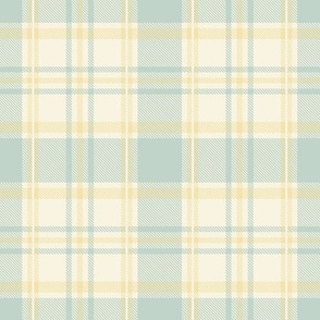 Classic Plaid, Soft Yellow and Soft Green