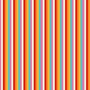 Small rainbow stripes