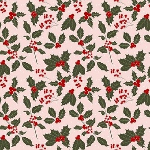 Small / Holly Christmas Floral