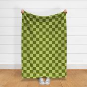 Checkerboard - Greens - Large