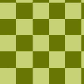 Checkerboard - Greens - Large