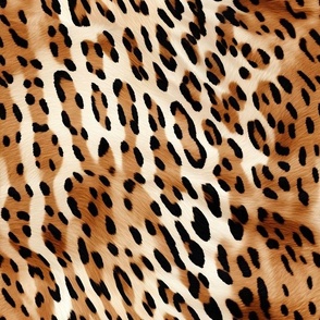 tan leopard print 
