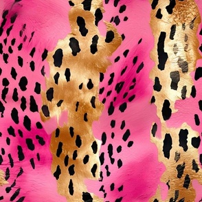 pink leopard print pattern