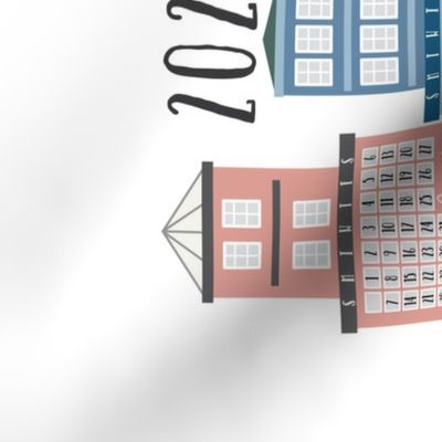 2024 Calendar-Happy Town