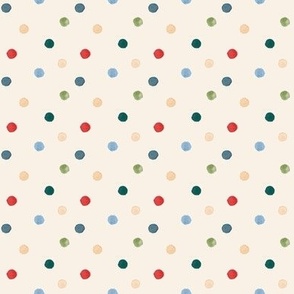 Polka dot in christmas-2x2