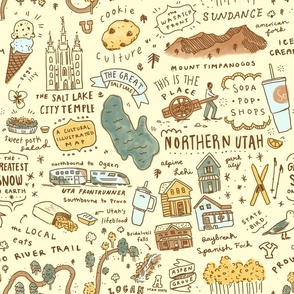 Northern Utah Map 