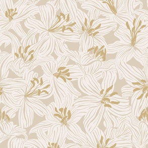 Lilies Grand Ivory