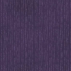 Plant-Based Pinstripes in Purple