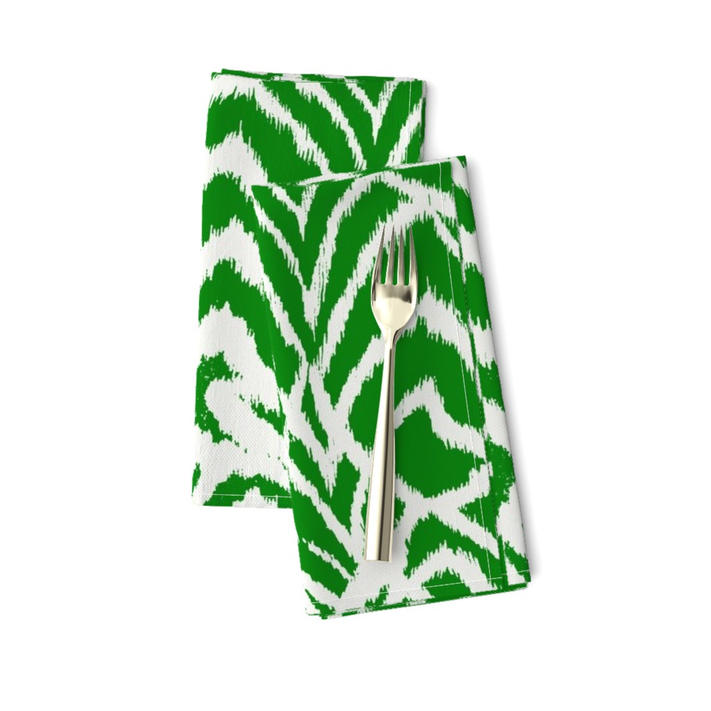 Wild Ikat Emerald 