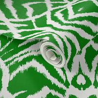 Wild Ikat Emerald 